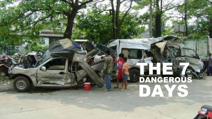 Thailand telde op nieuwjaarsdag 73 doden en 574 gewonden tijdens de beruchte “Seven Dangerous Days”