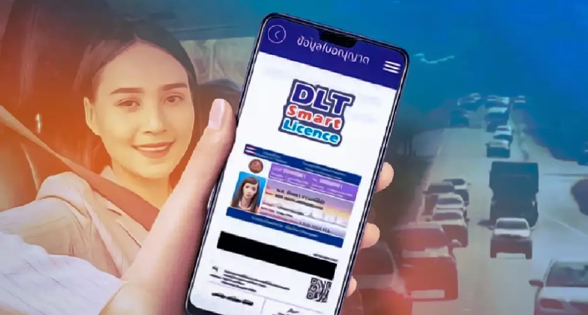 Thais rijbewijs nu met een QR-code in uw smartphone