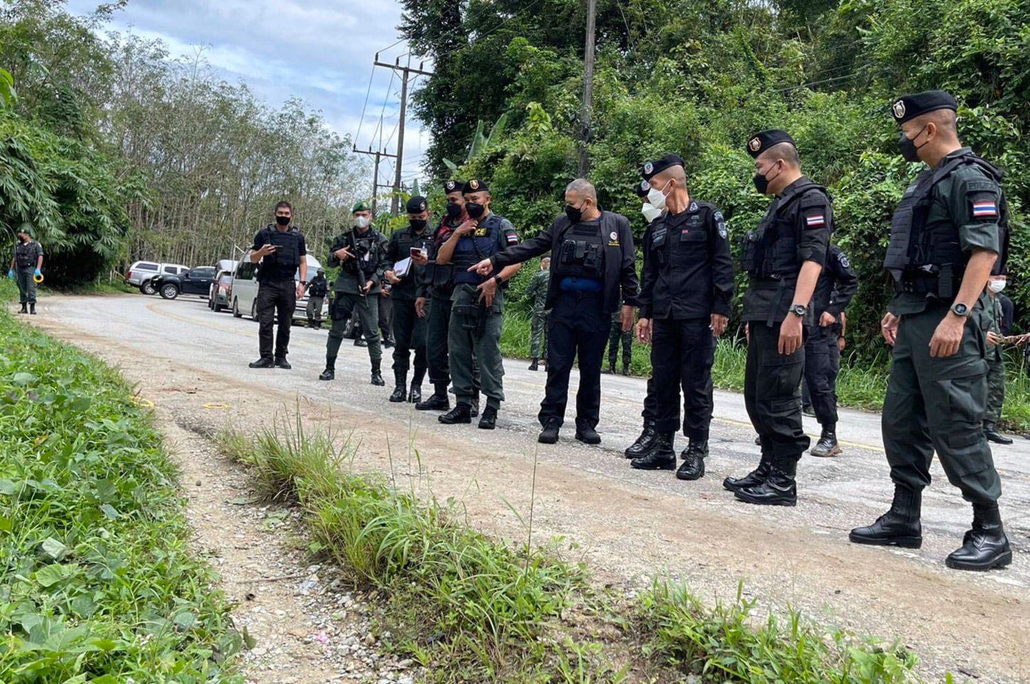 Ranger komt bij aanval op een controlepost in Narathiwat om te leven, twee andere mensen raakte ernstig gewond