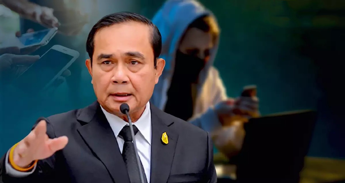 Premier Prayut belooft snoeihard politieoptreden tegen callcenterzwendel in Thailand