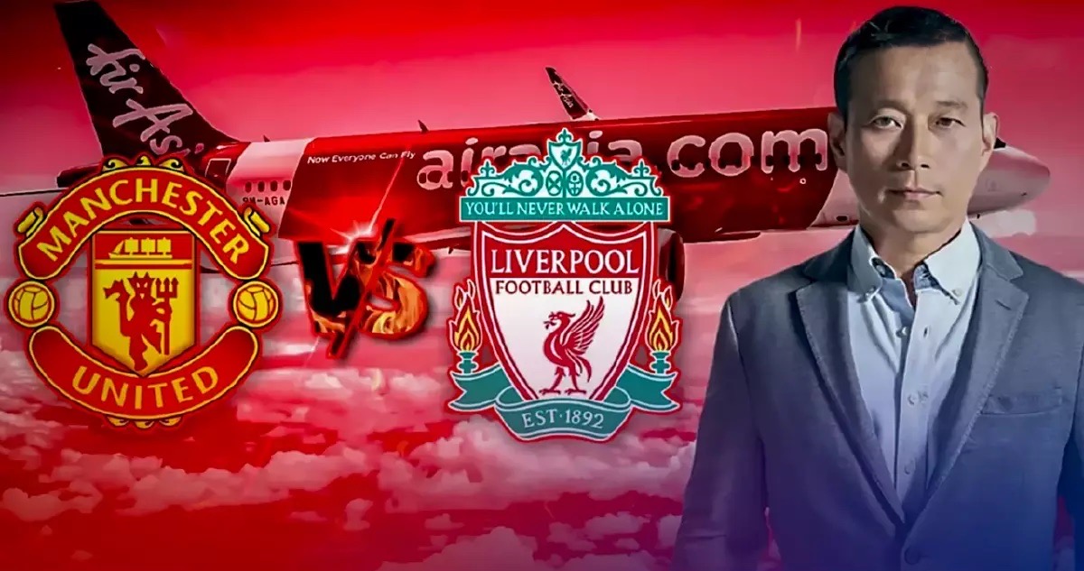 Thai AirAsia komt deze zomer met een promotiepakket voor de voetbalwedstrijd tussen Manchester United en Liverpool in Bangkok.
