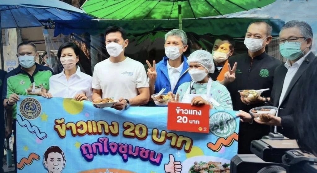 Bangkok opent gesubsidieerde curry-rijst restaurants om het levensonderhoud van de lokale bevolking te verlichten