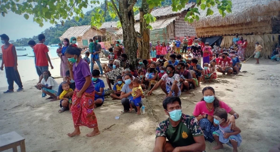 Het Moken-dorp in Phang Nga afgesloten voor bezoekers na virusuitbraak