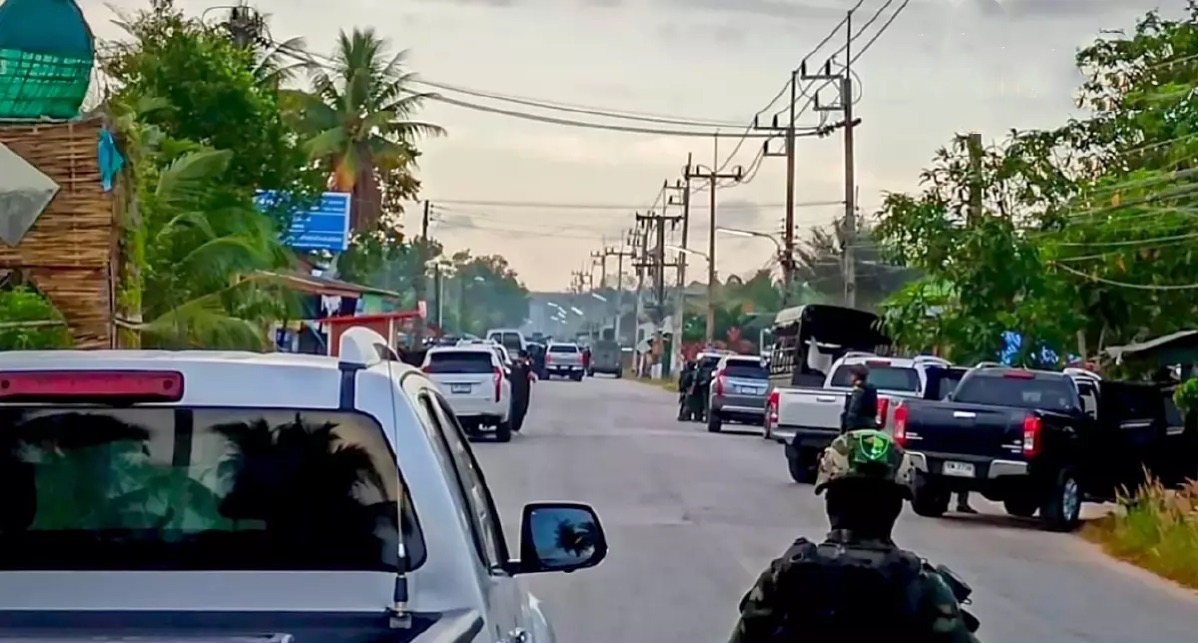 Speciale veiligheidstroepen hebben in Songkhla drie vermoedelijke opstandelingen neergeschoten