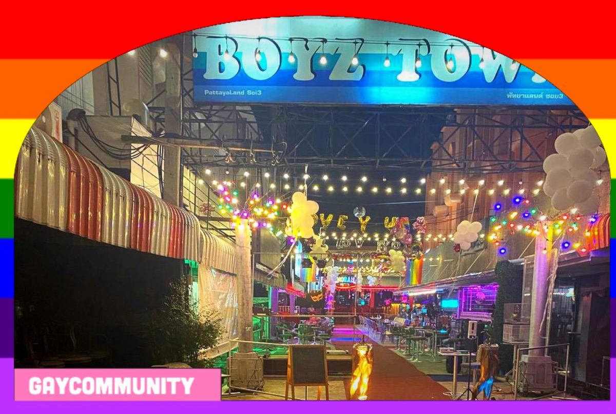 Boyztown in Pattaya schudt het imago van een spookstad van zich af