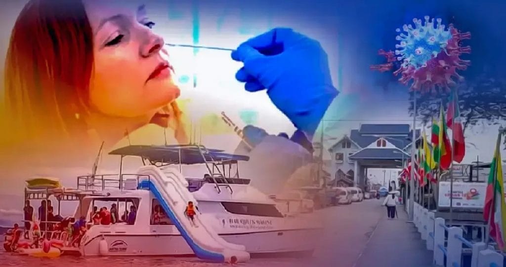 De Test & Go-regeling laat binnenkort mogelijk buitenlandse toeristen over land en over zee Thailand binnen