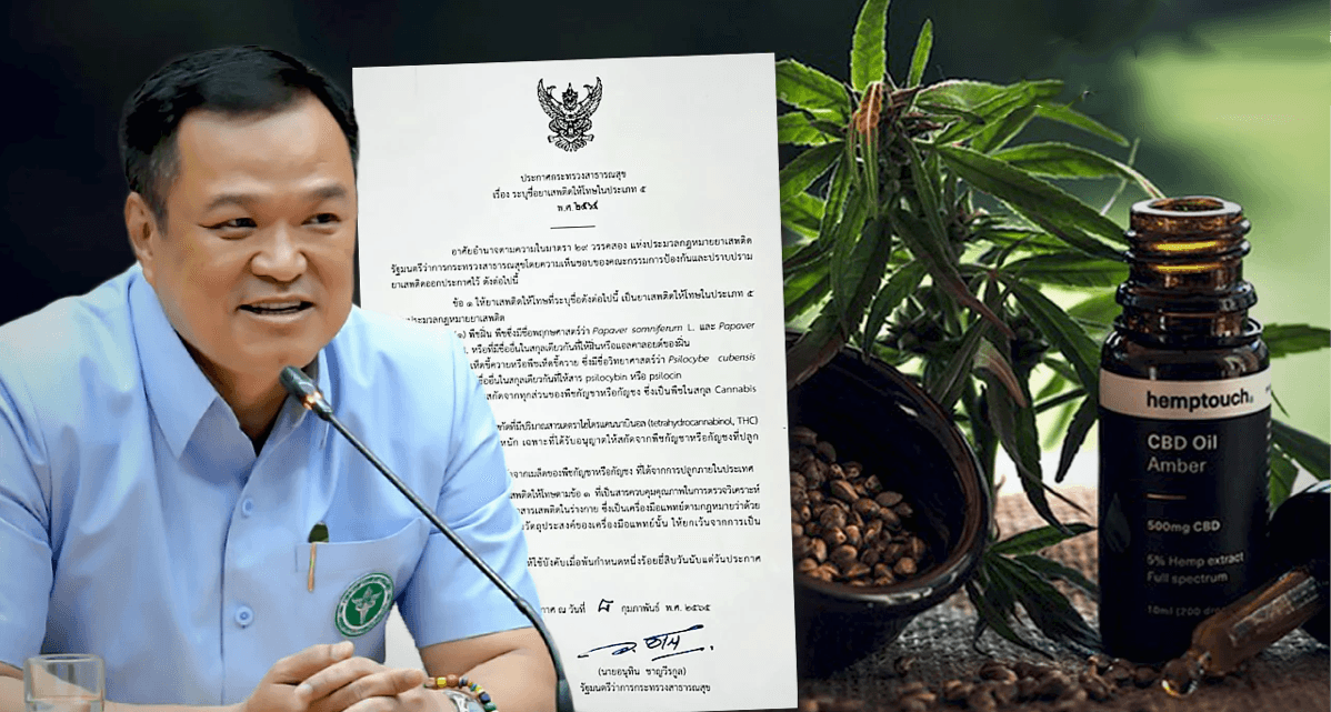 Wanneer mag ik thuis in Thailand wiet kweken?