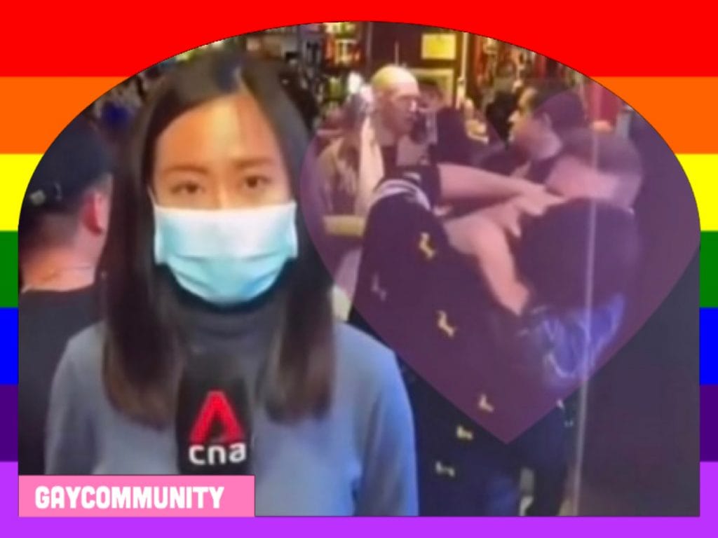 Singapore’s verbod op LGBT publicaties ter discussie nadat een homoseksuele kus in een nieuwsuitzending de volle aandacht kreeg