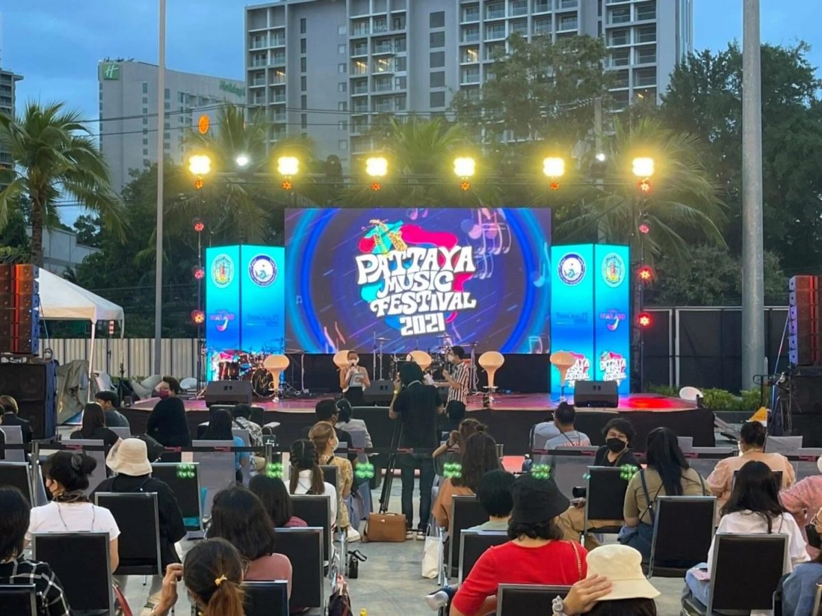 Het Muziek Festival van Pattaya uitgesteld vanwege een toename van Covid19 infecties