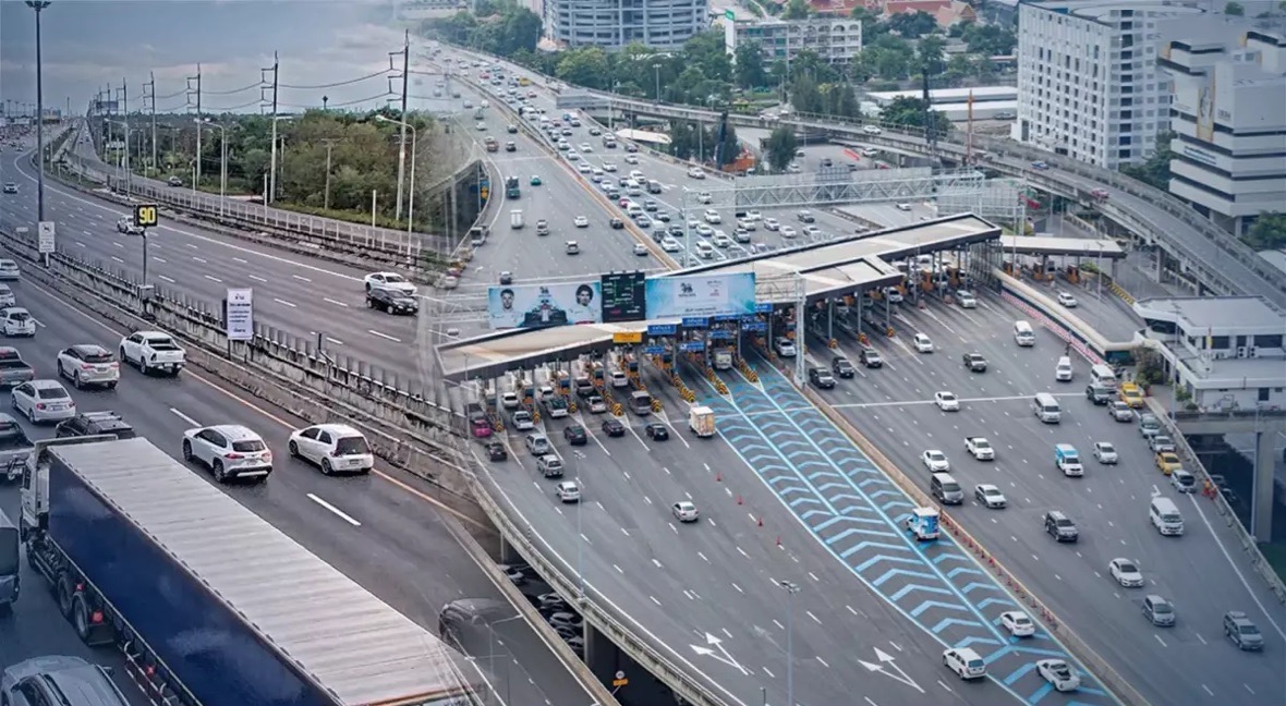 Het snelweg departement van Thailand haast zich om de problemen bij het nieuwe barrièrevrij M-Flow-systeem op te lossen 