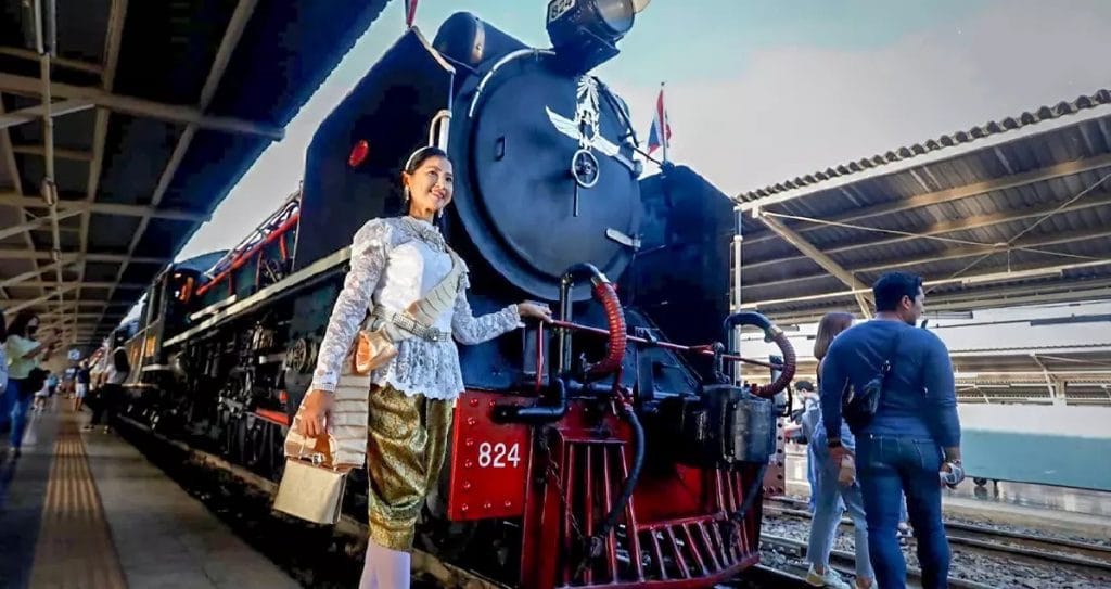 Een leuk bericht voor de stoomfanaten in Thailand