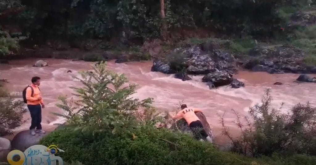 Iraanse toerist vermist bij wild water-raften in Phang Nga