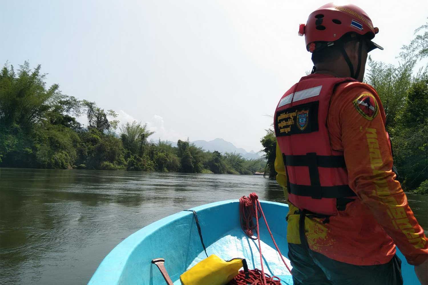Familiedrama in Kanchanaburi, 3 zussen vermist in de Kanchanaburi-rivier