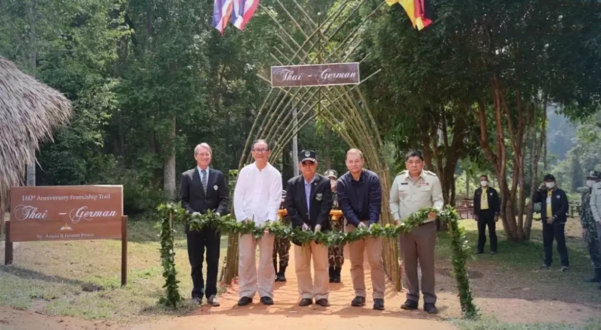 Een nieuw natuurpad in Khao Yai markeert 160 jaar banden tussen Thailand en Duitsland