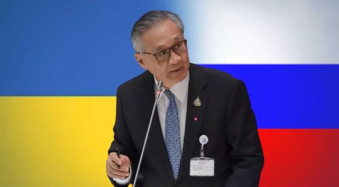 Minister Don van het Thaise ministerie van buitenlandse zaken hoopt op een onderhandelde oplossing voor het conflict tussen Rusland en Oekraïne
