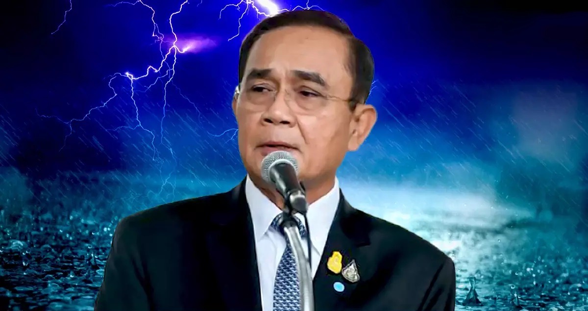 Premier van Thailand beveelt alle overheidsinstanties in het land om alert te zijn om tropische stormen 