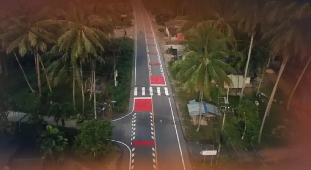 Één plan voor een 600 kilometer lange kustweg door zes provincies in Zuid-Thailand moet 80 miljoen baht gaan kosten