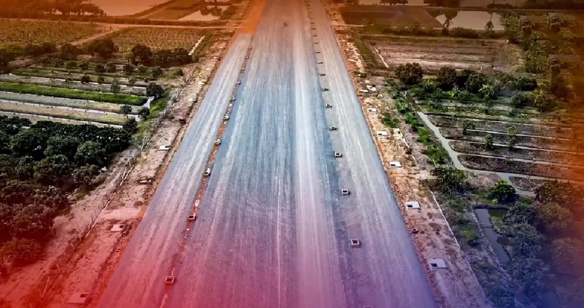 De 440 miljoen baht kostende snelweg van Nakhon Pathom komt dit jaar klaar