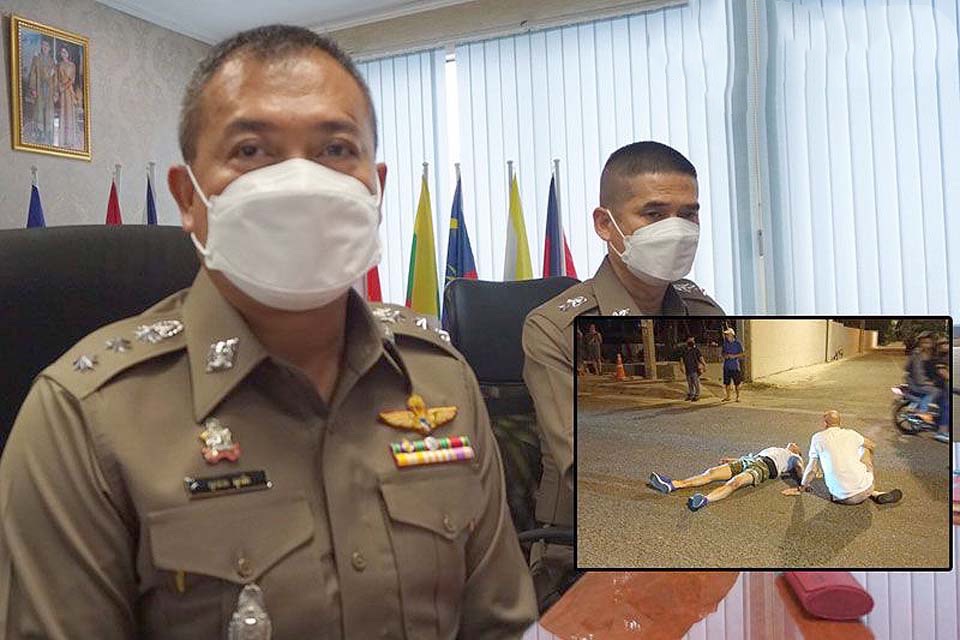 Politie Pattaya spreekt het bericht tegen dat Finse man door een uitsmijter was mishandeld, hij was gewoon stomlazerus