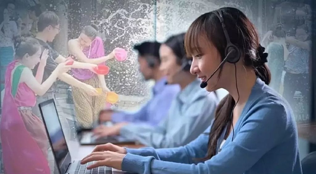 Een 1330-hotline van het NHSO in het leven geroepen voor de toename van het aantal Covid19 patiënten tijdens de Songkran vakantie 