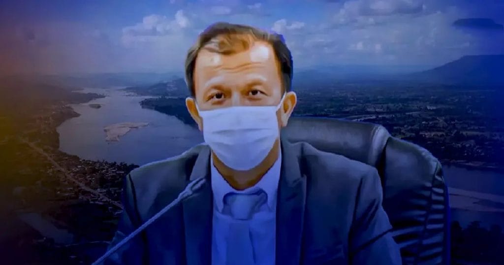 Het rivierpeil van de Mekong rivier stijgt gedurende 7 dagen nu de Chinese dam water vrijlaat 