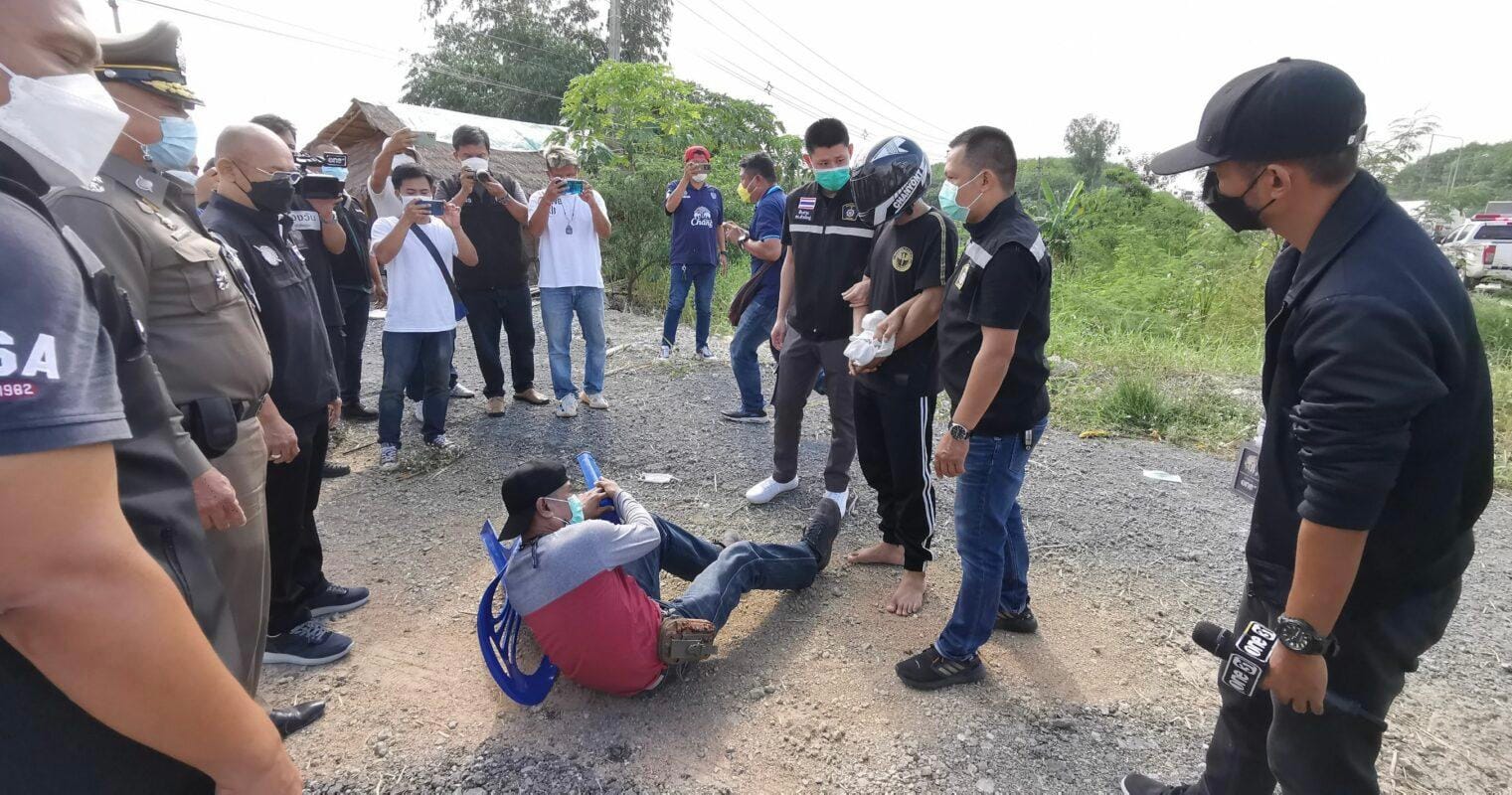 UPDATE: Verdachte gearresteerd na beroving van een gehandicapte, rolstoelgebonden loterijverkoper in Pattaya