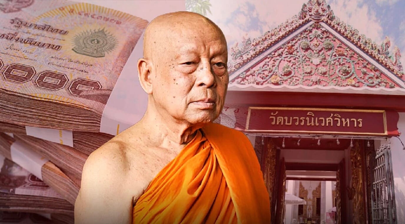 Thaise man verdacht van het achteroverdrukken van miljoenen baht beweert dat het geld hen geschonken was