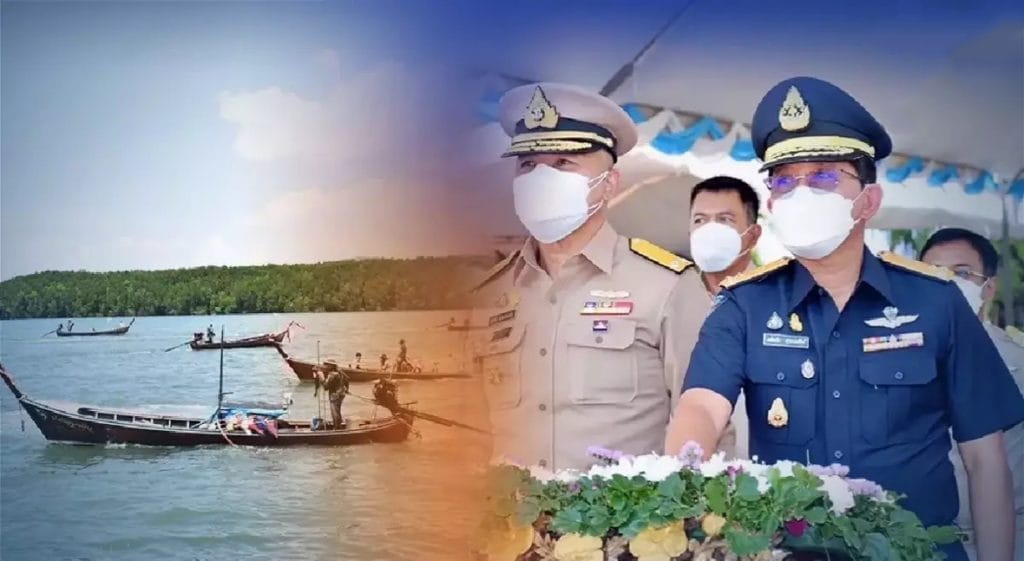 Tijdens het 3 maanden durende paarseizoen is de netvisserij in Andamanse Zee verboden 