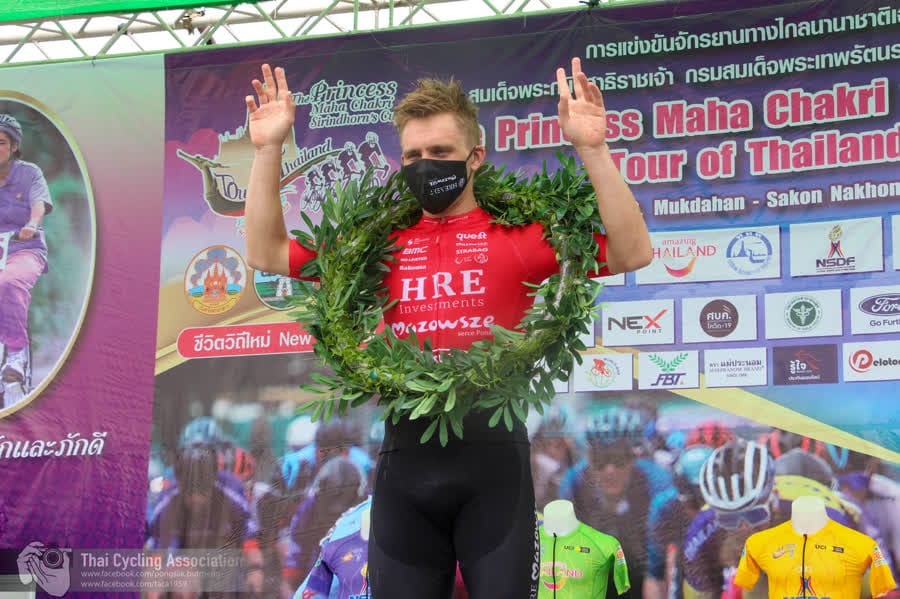 Marceli Boguslawski wint openingsrit Tour of Thailand, Nederlander Raymond Kreder derde