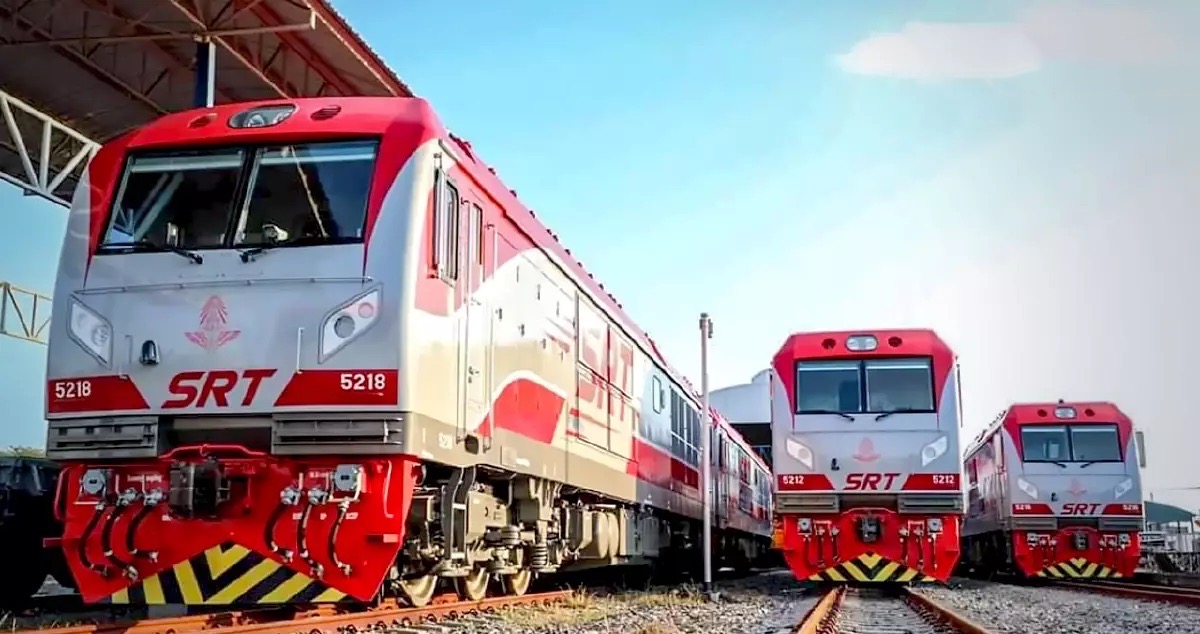 De eerste testrit met de ‘Ultraman’-treinen is groot succes, zo beweert de SRT van Thailand