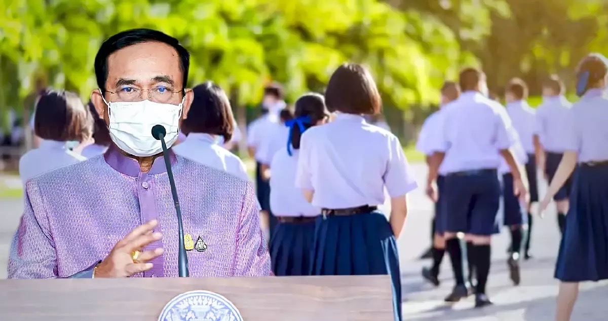 Premier van Thailand dwingt strikte Covid19 maatregelen af voor het nieuwe schooljaar
