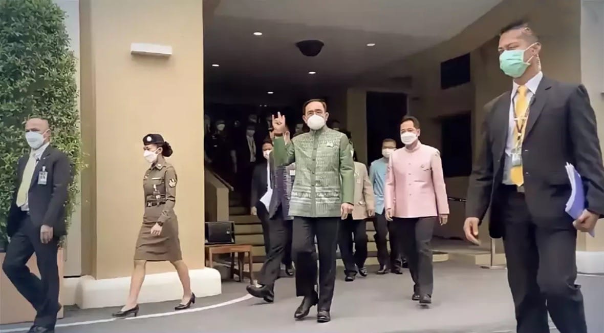 Premier Prayut van Thailand gebood verslaggever met bewijzen te komen inzake het omkopen van parlementsleden 