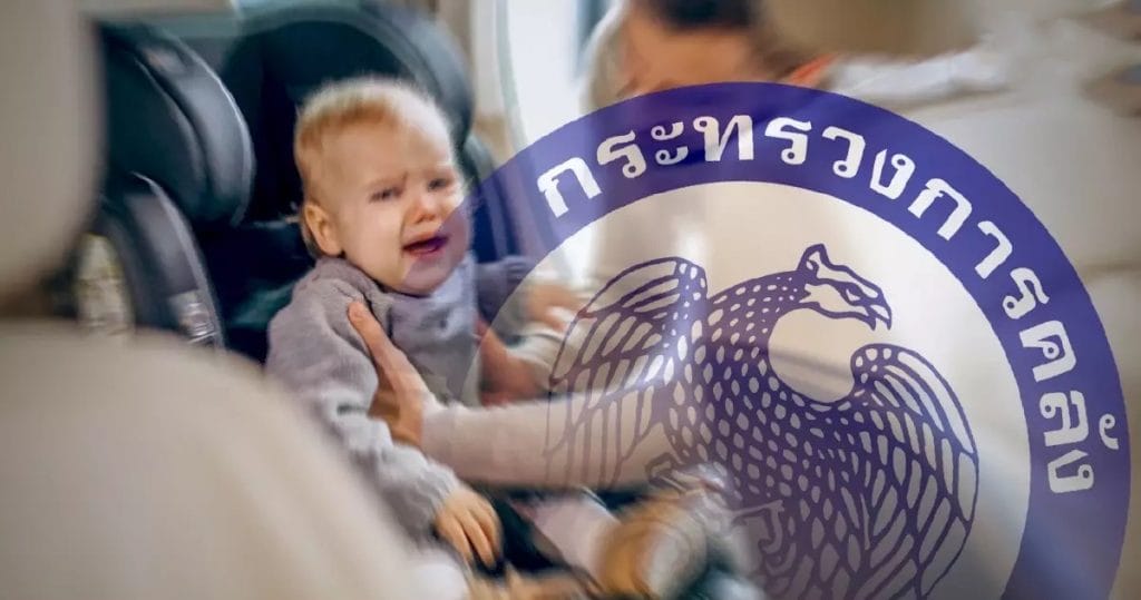 Het importtarief op kinderautostoeltjes in Thailand wordt verlaagd voorafgaand aan verplicht gebruik in september