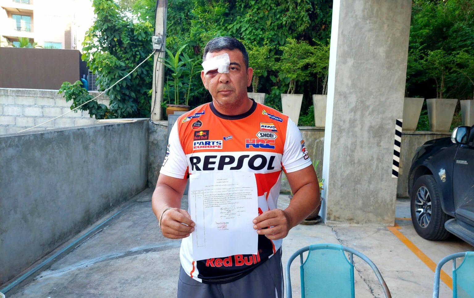 Engelsman naar verluidt aangevallen in één sportschool in Pattaya aangevallen na ruzie over fitnessapparatuur