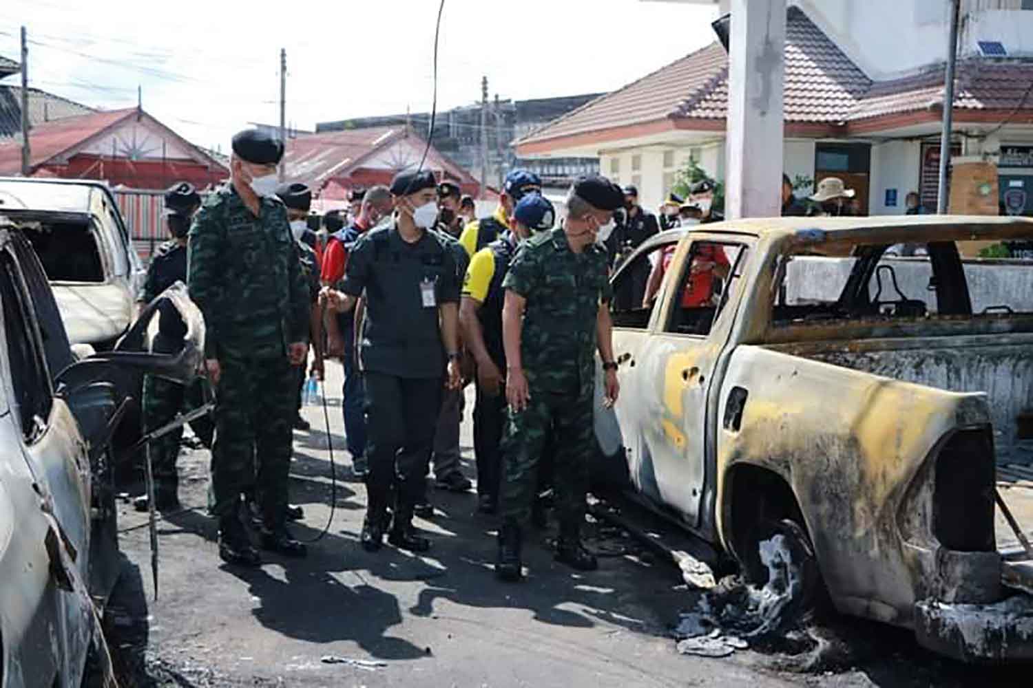 Volgens het Thaise leger zitten smokkelaars en drugsbendes achter aanval in Tak Bai