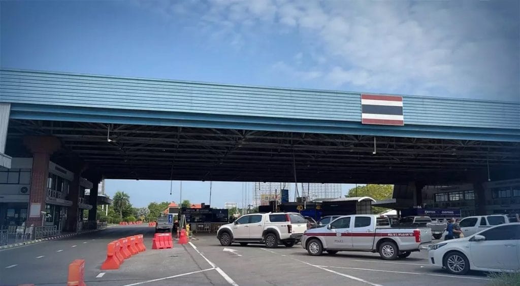 De grenscontroleposten bij Nong Khai-Laos eindelijk na twee jaar heropend