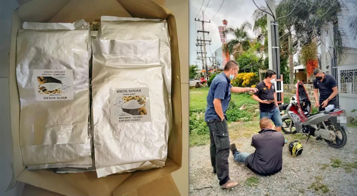 Verdacht DHL-pakket leidt tot arrestatie drugsdealer in Chiang Rai