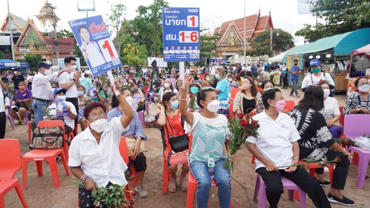 De herverkiezing van de burgemeester van Pattaya zal dit weekend in twee districten plaatsvinden