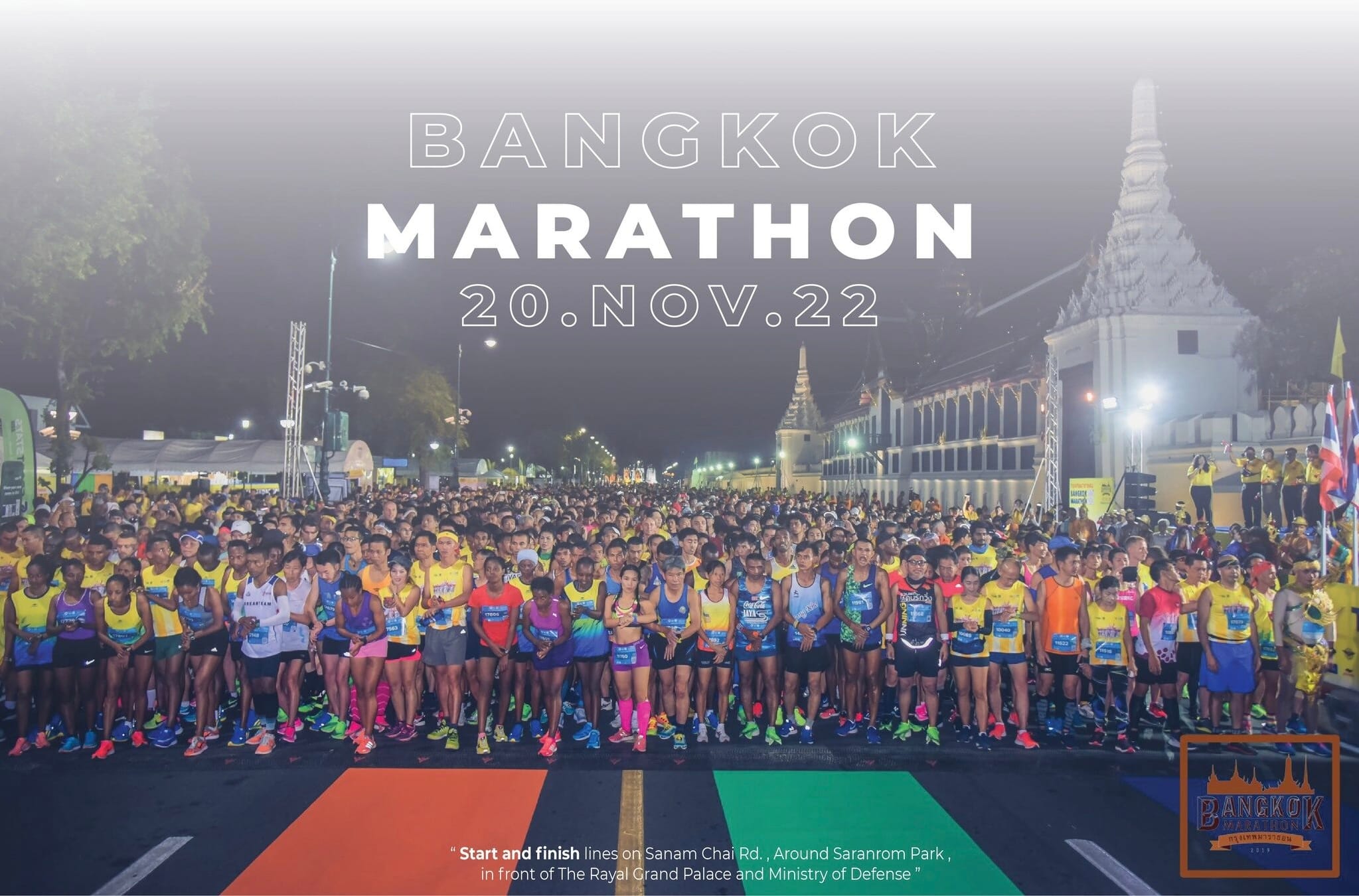 De marathon van Bangkok keert terug na 2 jaar pandemische afwezigheid