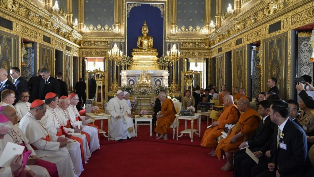 Boodschap van Paus Franciscus aan de Thaise boeddhisten: laat ons samenwerken om medeleven en gastvrijheid te tonen
