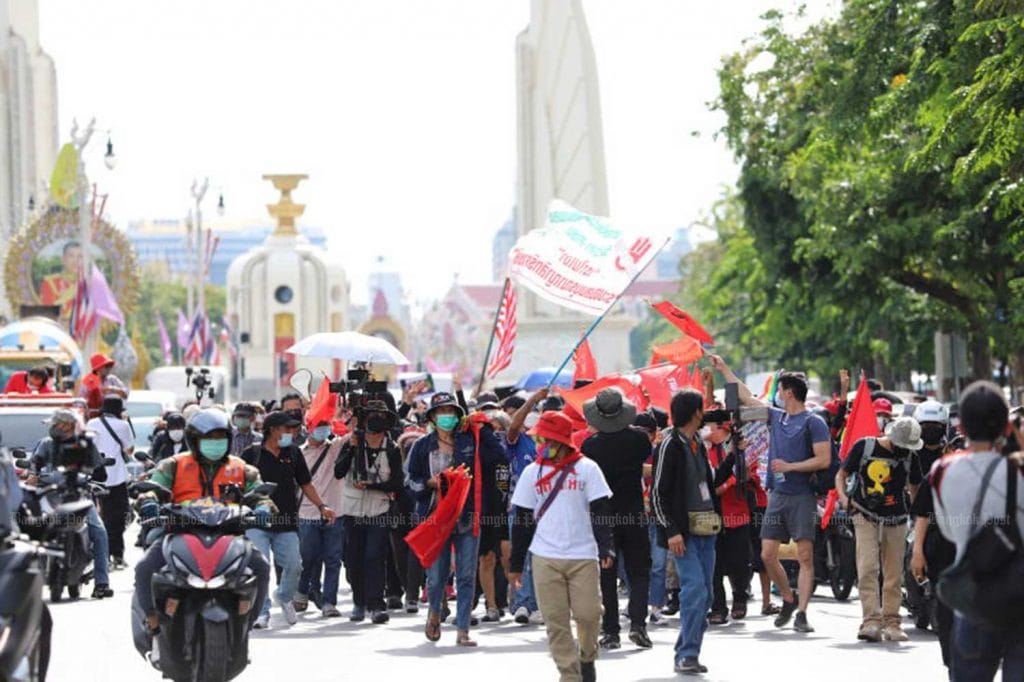 Hoofdstad Bangkok wijst zeven locaties voor openbare demonstraties aan