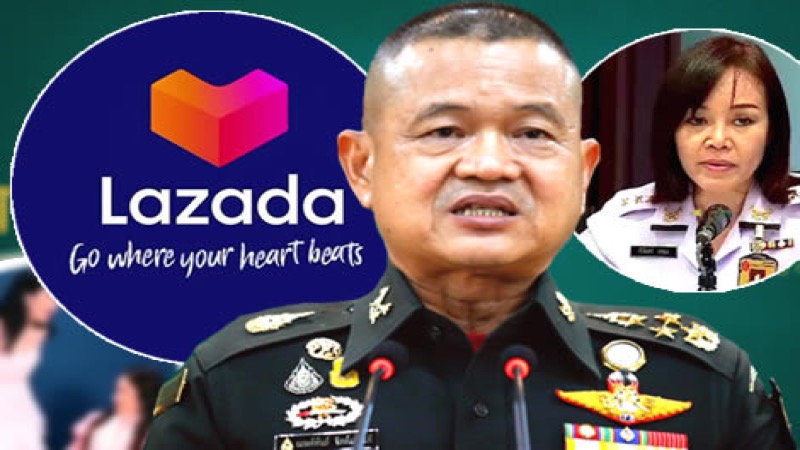 Drie ‘Influencers’ in Bangkok gearresteerd wegens majesteitsschennis bij de omstreden Lazada-promotie