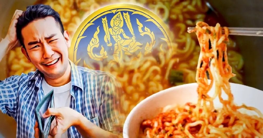 De verkoopprijs van “Mama noedels” blijft voorlopig in Thailand ongewijzigd