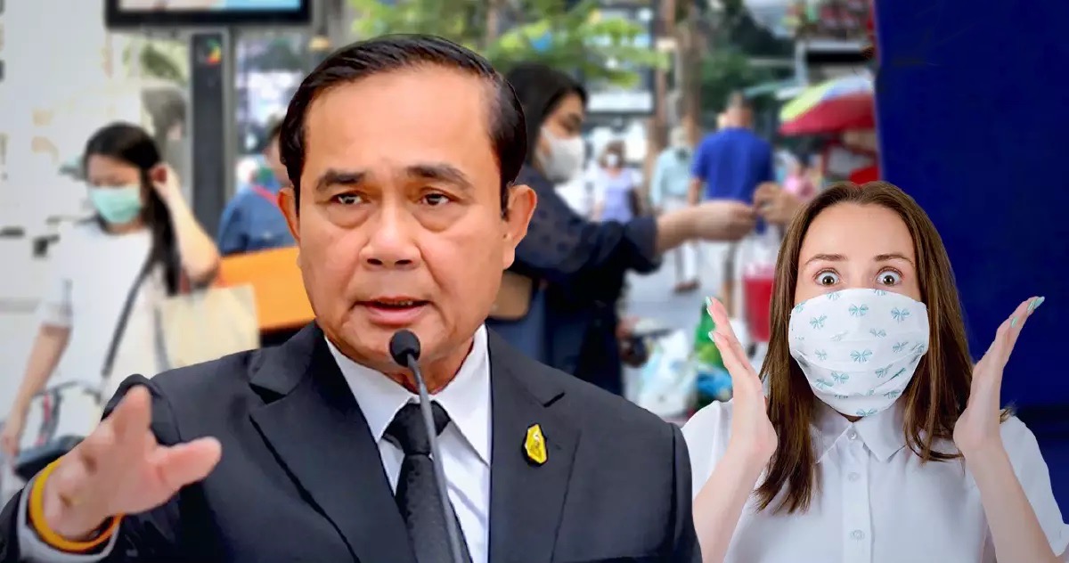 Premier Prayut bespreekt morgen de mondkapjes plicht in Thailand tijdens de vergadering van het CCSA