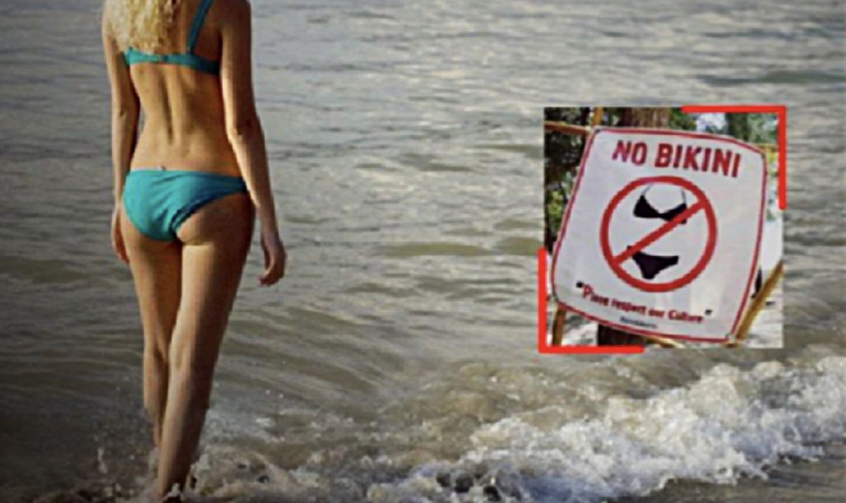 Marine in Thailand vraagt ​​het vrouwelijk schoon om geen bikini’s op hun stranden te dragen 