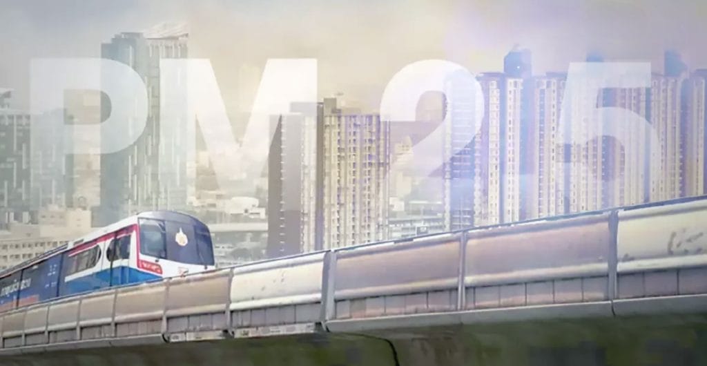 Het BMA bedenkt een 16-puntenplan om het PM2.5-vervuilingsprobleem in Bangkok te beheersen
