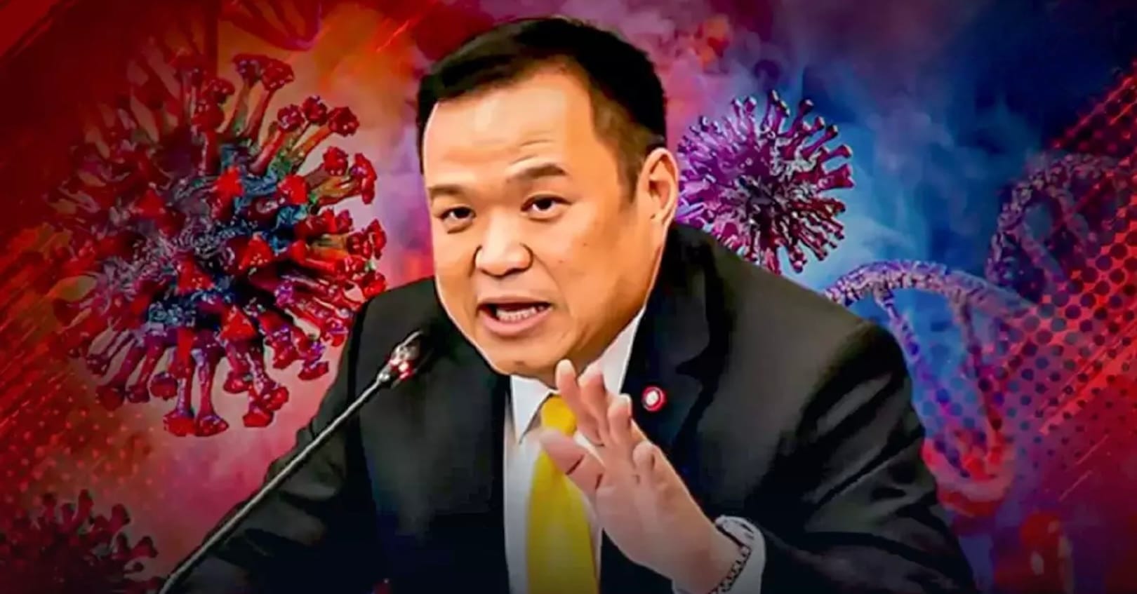 Anutin waarschuwt ziekenhuizen in Thailand tegen de verkoop door de Staat gedistribueerde Covid19 medicijnen