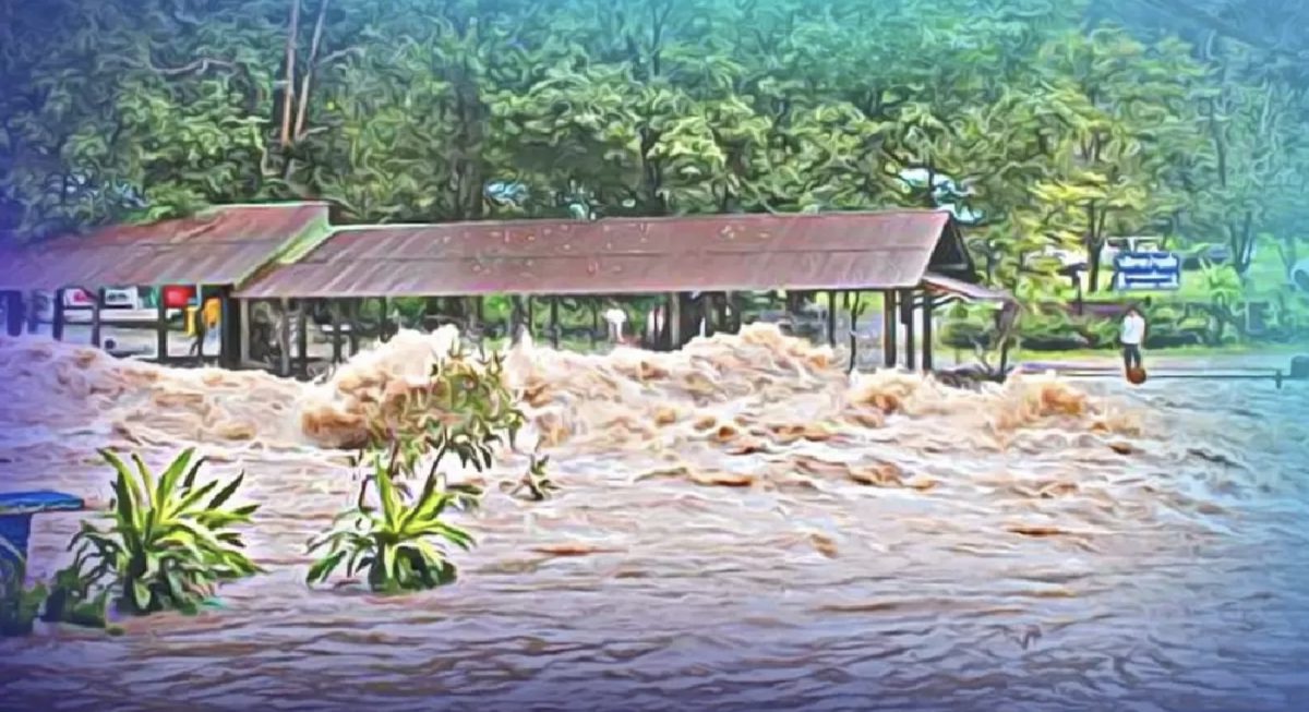Thailand staat de komende dagen nog een bak regenwater te wachten