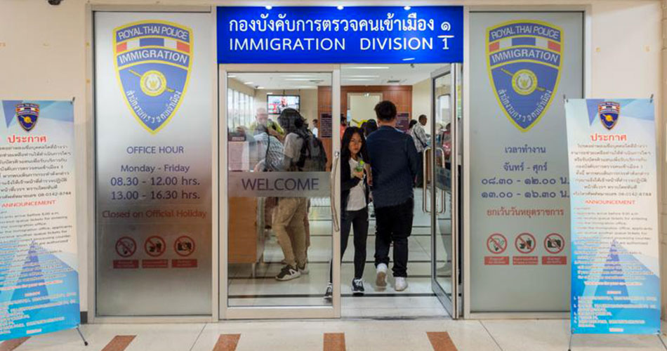 Thailand’s immigratiedienst is deze week gedurende de feestdagen in het gehele land gesloten