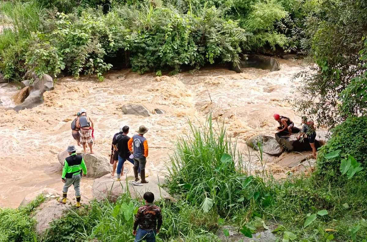 Belgische man tijdens het raften op de Taeng-rivier in Noord-Thailand vermist